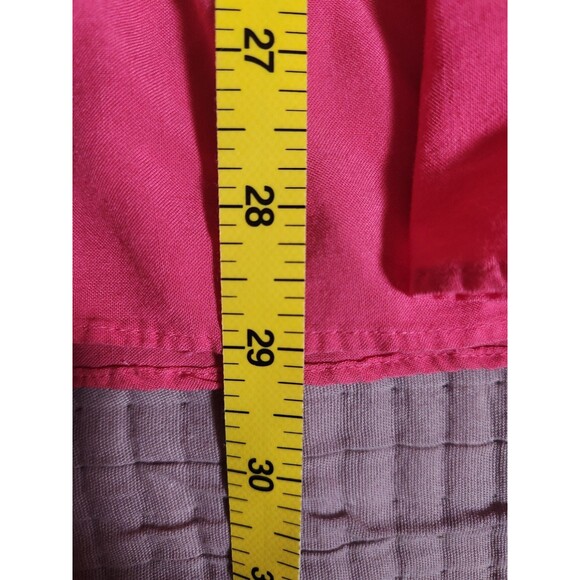 Torrid Slub V-Neck Smocked Babydoll Tank Rouge Red Plus Size 2X - Picture 6 of 6